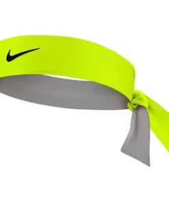 Bandana Nike Amarillo Fluor Logo Negro