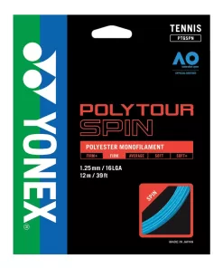 SET CUERDA TENIS POLY TOUR SPIN 1.25 / 16L AZUL
