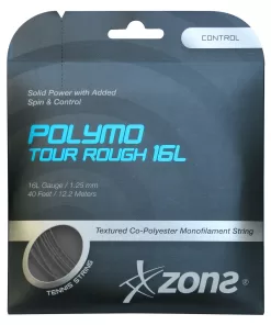 SET CUERDA TENIS POLYMO TOUR ROUGH 1.25 / 16L PLATA